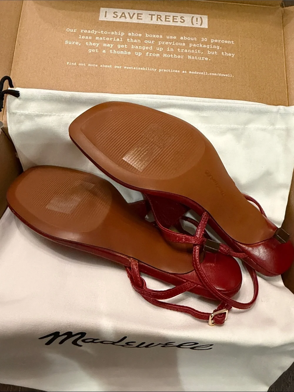 Madewell Chiara Kitten Heel Slingback Sandal — Wild Cranberry Red